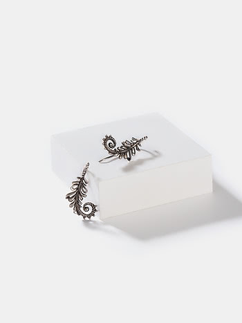 Set Free Oxidized Earrings in 925 Silver