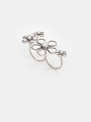 Betty F Ring in 925 Silver