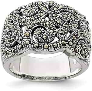 STERLING FULLOVER SILVER RING 925 HALLMARK
