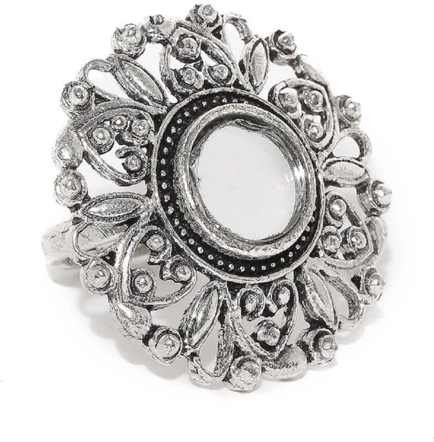 SILVER LOT OF LOVE RING WITH 925 HALLMARK