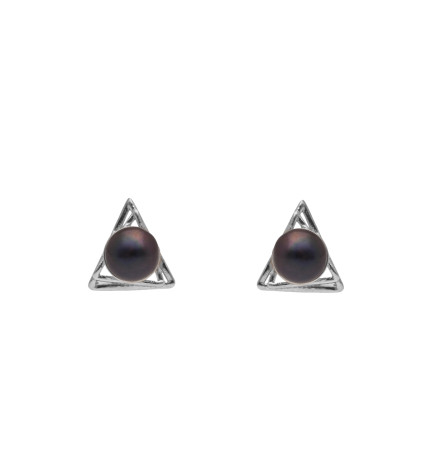 Trisha Studs Silver Earrings