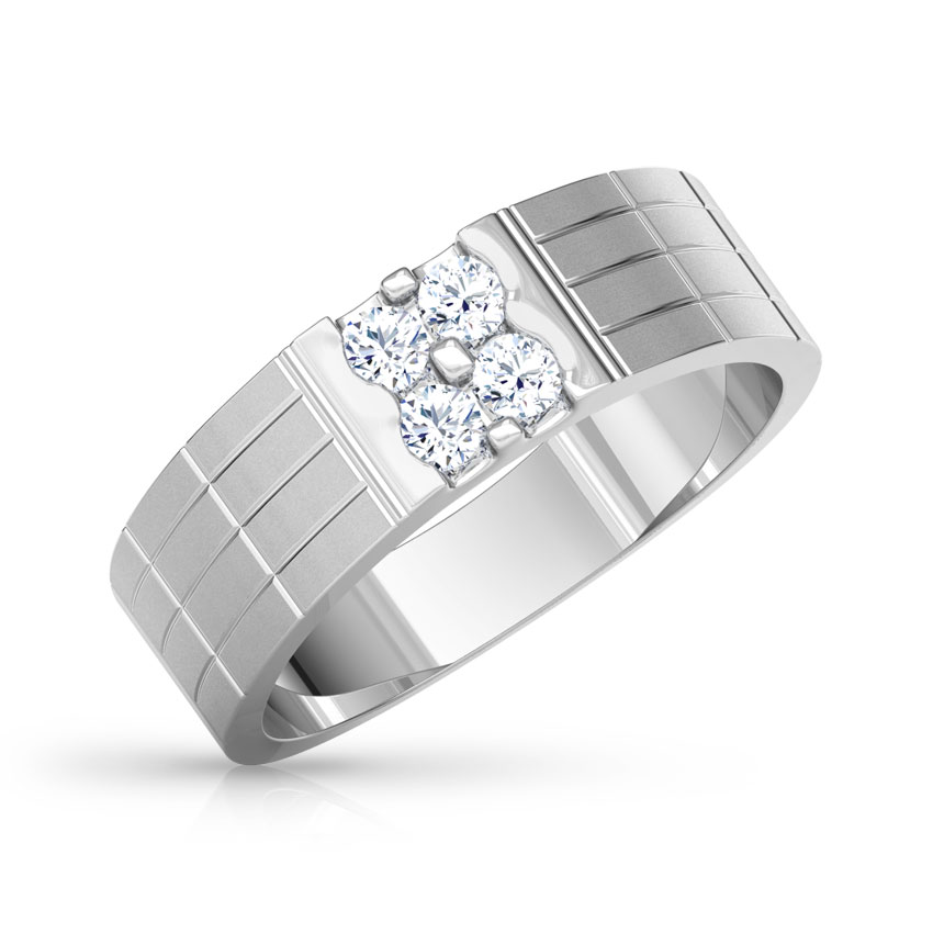 ERIC SILVER RING WITH 925 HALLMARK
