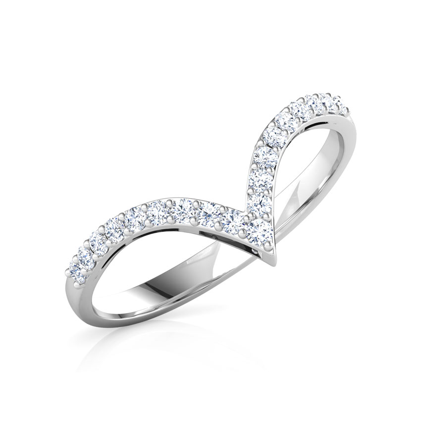 Apex Stackable Silver Ring