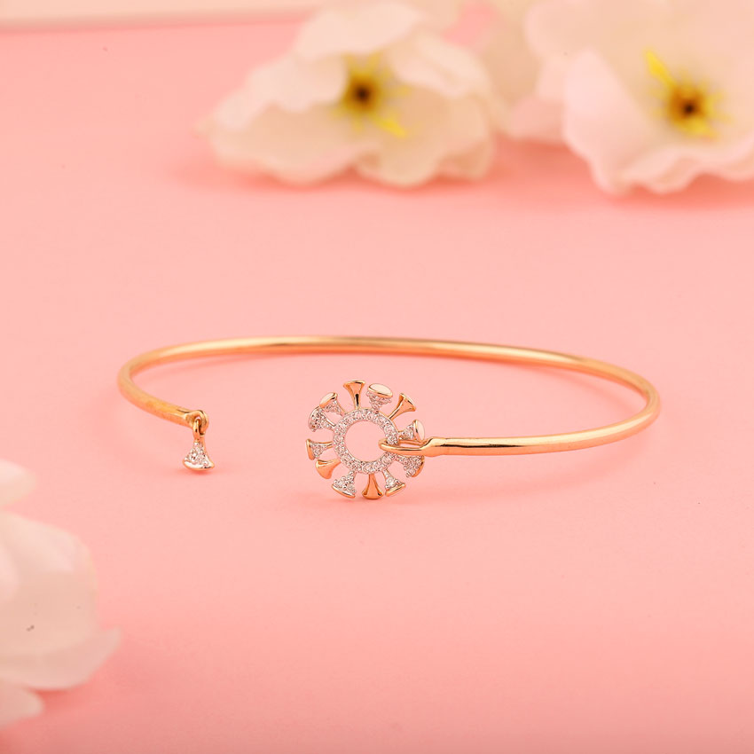 Eleora Gold Polish Silver Bracelet