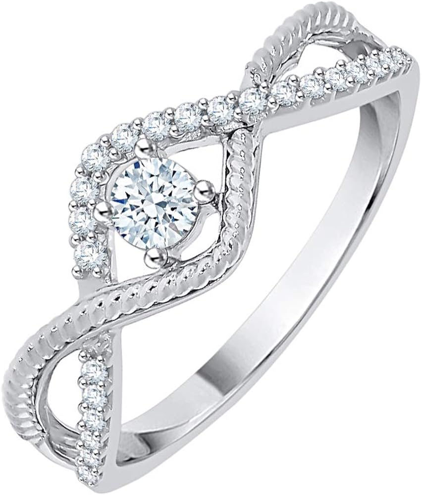 STYLISH SILVER STONE RING WITH 925 HALLMARK