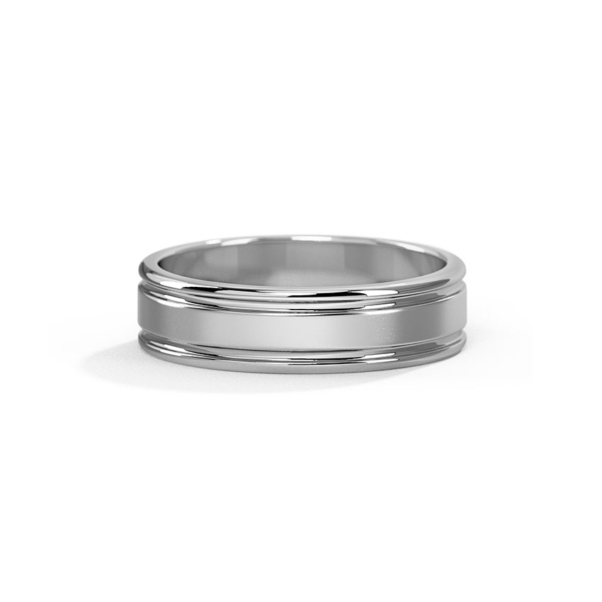 Napoleon Silver Band for Men